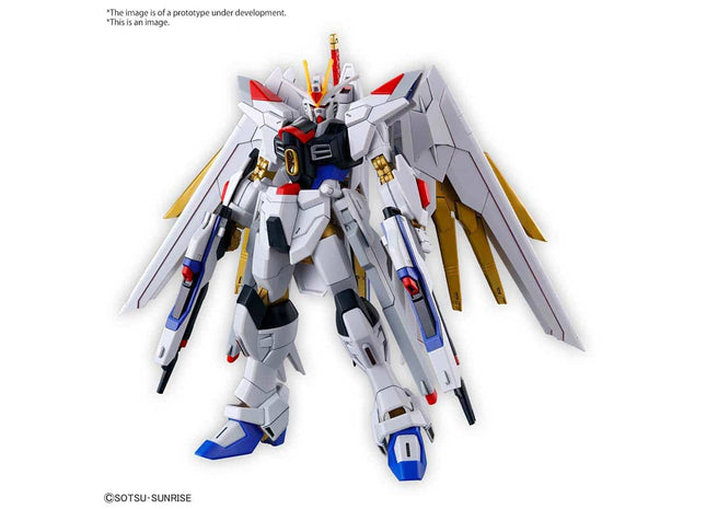 Gamers Guild AZ Bandai Gunpla: Gundam Seed Freedom: Mighty Strike Freedom Gundam HGCE Model Kit GTS