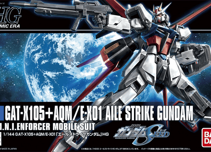 Gamers Guild AZ Bandai Gunpla: Gundam SEED - GAT-X105 + AQM/E-X01 Aile Strike Gundam HGCE #171 LSG