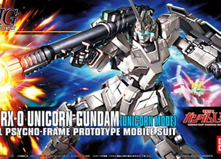 Gamers Guild AZ Bandai Gunpla: Gundam Universal Century - "#101 Unicorn Gundam (Unicorn Mode)", HG 1/144 (Pre-Order) ACD Distribution