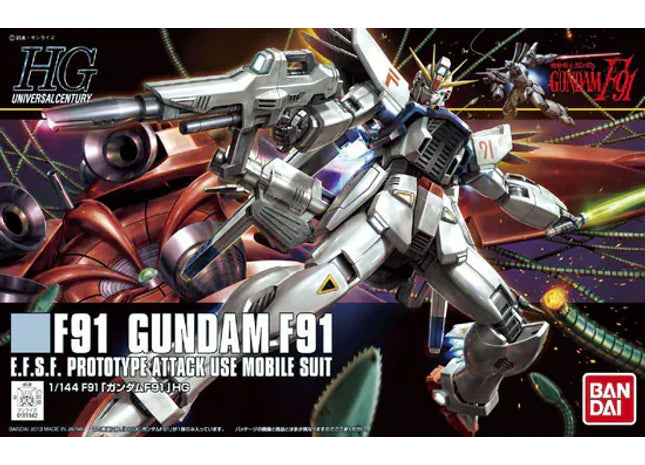 Gamers Guild AZ Bandai Gunpla: Gundam Universal Century - "#167 Gundam F91", HG 1/144 (Pre-Order) Southern Hobby