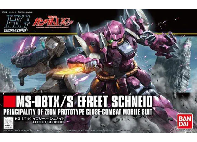Gamers Guild AZ Bandai Gunpla: Gundam Universal Century - "#206 Efreet Schneid", HG 1/144 (Pre-Order) Southern Hobby