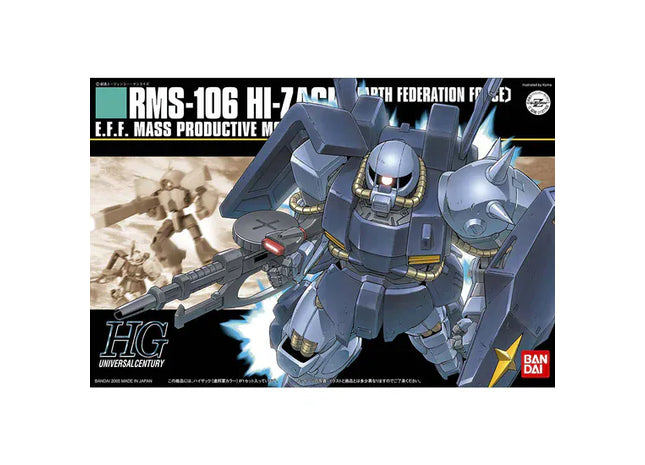 Gamers Guild AZ Bandai Gunpla: Gundam Universal Century - "#55 RMS-106 Hi-Zack E.F.S.F. ", HG 1/144 (Pre-Order) Southern Hobby