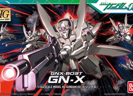 Gamers Guild AZ Bandai Gunpla HG00 - Gundam 00, #18 GN-X (Pre-Order) AGD