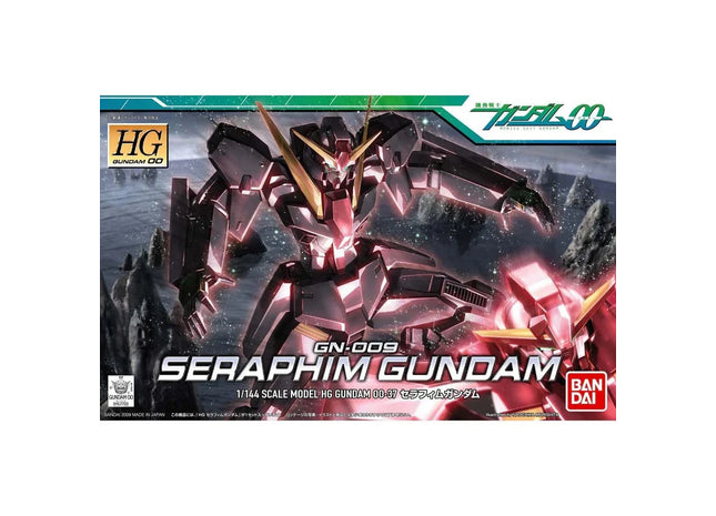 Gamers Guild AZ Bandai Gunpla HG00 - Gundam 00, #37 Seraphim Gundam (Pre-Order) AGD