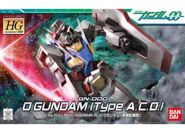 Gamers Guild AZ Bandai Gunpla HG00 - Gundam 00, #45 O Gundam [Type A.C.D.] (Pre-Order) AGD