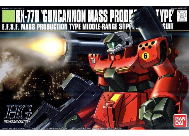 Gamers Guild AZ Bandai Gunpla: HGUC - Guncannon Mass Production Type (Pre-Order) Southern Hobby