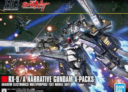 Gamers Guild AZ Bandai Gunpla: HGUC Gundam NT - Narrative Gundam A-Packs Model 218 (Pre-Order) GTS