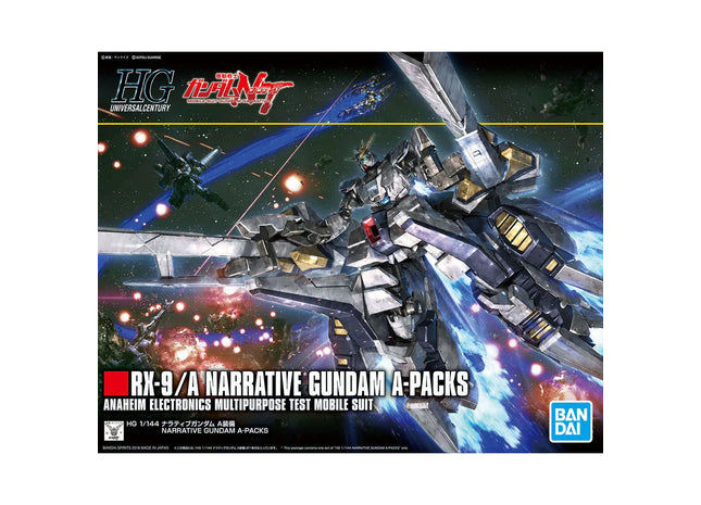 Gamers Guild AZ Bandai Gunpla: HGUC Gundam NT - Narrative Gundam A-Packs Model 218 (Pre-Order) GTS