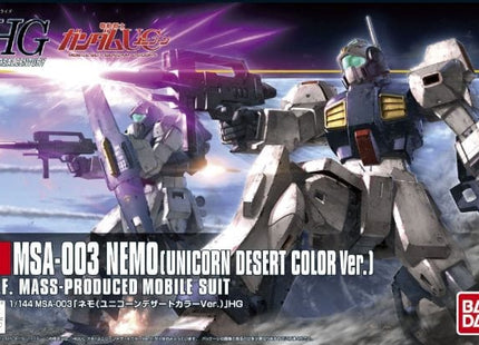 Gamers Guild AZ Bandai Gunpla: HGUC - MSA-003 Nemo Unicorn Desert Color Version (Pre-Order) Southern Hobby