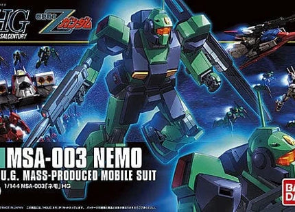 Gamers Guild AZ Bandai Gunpla: HGUC - Z Gundam Color, #150 Nemo (Pre-Order) AGD