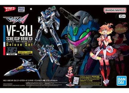 Gamers Guild AZ Bandai Gunpla: Macross Delta - "HG Hayate Immelmann's VF-31J Siegfried", HG 1/100 Deluxe Set (Pre-Order) Southern Hobby