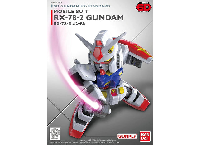 Gamers Guild AZ Bandai Gunpla: Mobile Suit Gundam - "EX-Standard 01 RX-78-2 Gundam", SD (Pre-Order) ACD Distribution