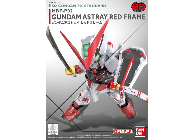 Gamers Guild AZ Bandai Gunpla: Mobile Suit Gundam - "EX-Standard 07 Gundam Astray Red Frame", SD (Pre-Order) ACD Distribution