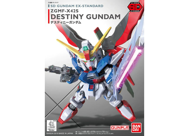 Gamers Guild AZ Bandai Gunpla: Mobile Suit Gundam - "EX-Standard 09 ZGMF-X42S Destiny Gundam", SD (Pre-Order) ACD Distribution