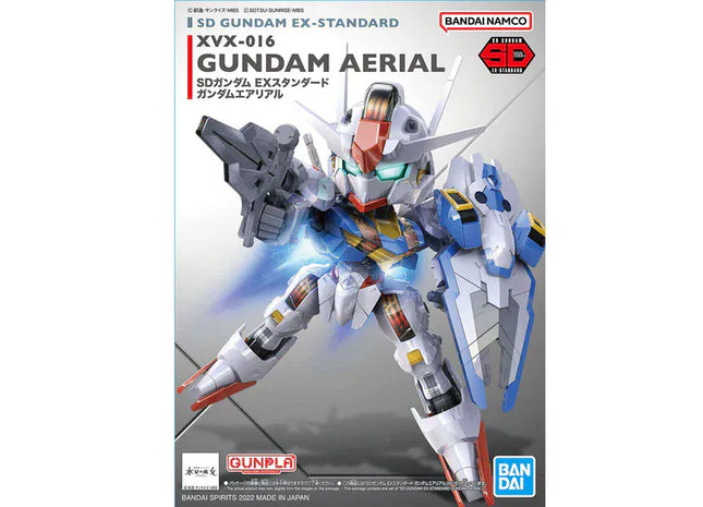 Gamers Guild AZ Bandai Gunpla: Mobile Suit Gundam - "EX-Standard #19 Gundam Aerial", SD (Pre-Order) ACD Distribution