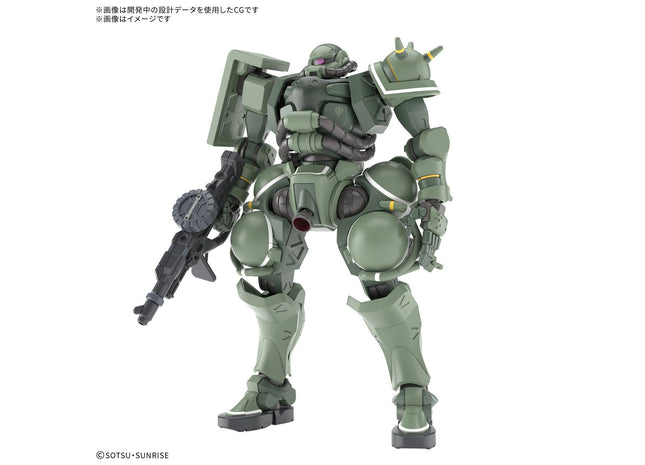 Gamers Guild AZ Bandai Gunpla: Mobile Suit Gundam GQuuuuuuX - "MS-06 Zaku", HG 1/144 (Pre-Order) Southern Hobby