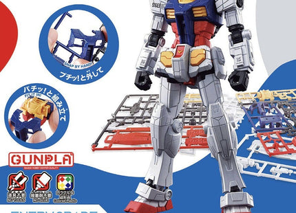 Gamers Guild AZ Bandai Gunpla: Mobile Suit Gundam "RX-78F/E Gundam Model Kit", EG 1/144 (Pre-Order) Southern Hobby