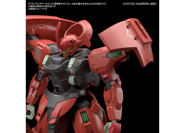 Gamers Guild AZ Bandai Gunpla: Mobile Suit Gundam: The Witch from Mercury - Gundam Decal GD135 Multiuse 3 LSG