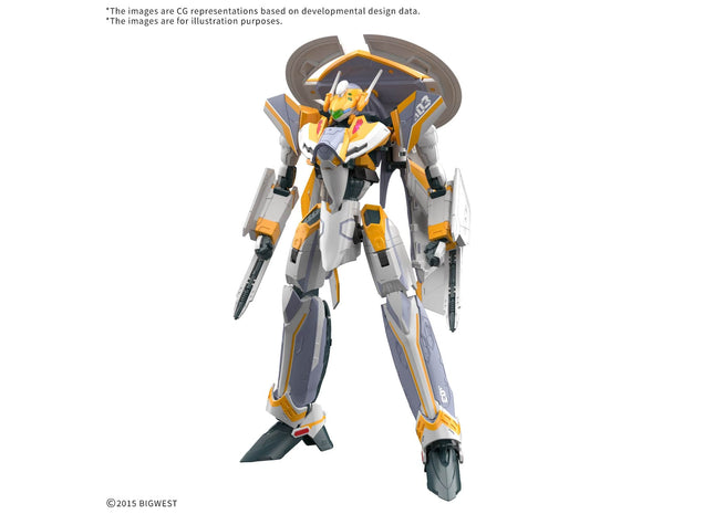 Gamers Guild AZ Bandai Gunpla: Mobile Suit Gundam "VF-31E Siegfried (Chuck Mustang Use)", HG 1/100 (Pre-Order) Southern Hobby