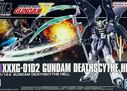 Gamers Guild AZ Bandai Gunpla: Mobile Suit Gundam Wing - "XXXG-01D2 Gundam Deathscythe Hell", HG 1/144 (Pre-Order) Southern Hobby