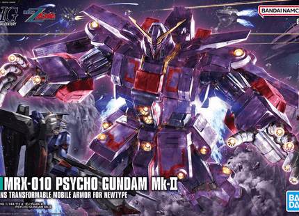 Gamers Guild AZ Bandai Gunpla:  Mobile Suit Gundam ZZ - "MRX-010 Psycho Gundam Mk-II", HG 1/144 (Pre-Order) Southern Hobby