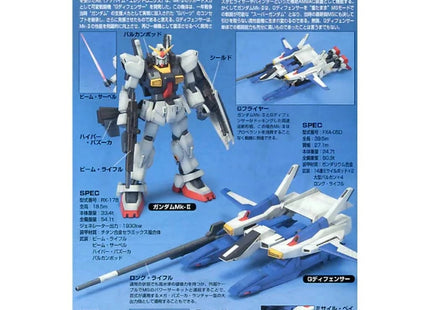 Gamers Guild AZ Bandai Gunpla: Mobile Suit Zeta Gundam - "RX-178+FXA-05D Super Gundam", HG 1/144 Discontinue