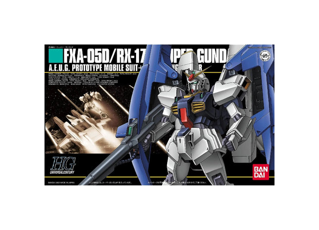 Gamers Guild AZ Bandai Gunpla: Mobile Suit Zeta Gundam - "RX-178+FXA-05D Super Gundam", HG 1/144 Discontinue