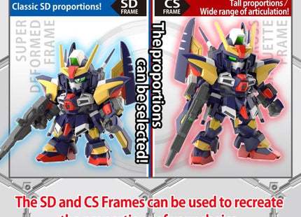 Gamers Guild AZ Bandai Gunpla: SD Gundam Cross Silhouette #18 Tornado Gundam Southern Hobby