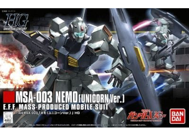 Gamers Guild AZ Bandai HG - MSA-003 Nemo (Unicorn Ver.) (Pre-Order) AGD