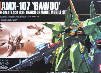 Gamers Guild AZ Bandai HGUC Mobile Suit Gundam - Amx-107 Bawoo (Mass Production) AGD