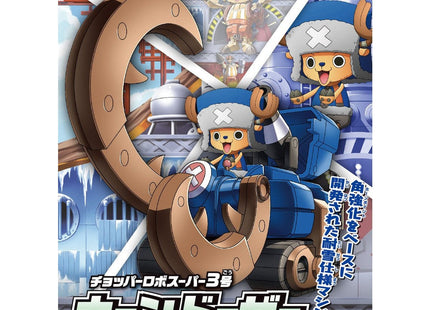 Gamers Guild AZ Bandai Hobby One Piece Chopper Robo Model Kit Model Kit - (2350704) Chopper Robo Super 3 Horn Dozer (Pre-Order) HobbyTyme