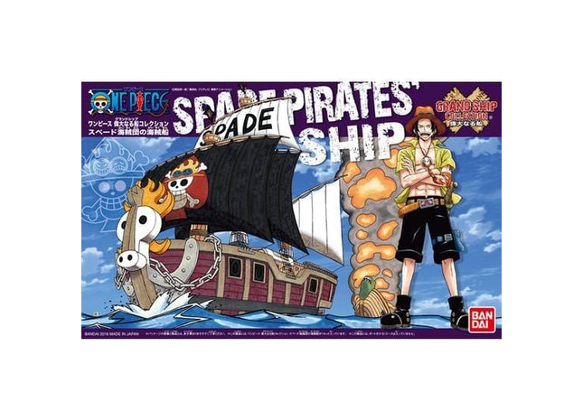 Gamers Guild AZ Bandai Hobby One Piece Grand Ship Collection Model Kit - (2339712) Spade Pirates' Ship HobbyTyme