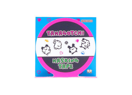 Gamers Guild AZ Bandai MASKING TAPE TAMAGOTCHI D - Pixel Art Characters/White (Pre-Order) Discontinue
