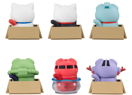 Gamers Guild AZ Bandai Megahouse Mega Cat Project: Nyandam Lucky Cat - Mobile Suit Gundam Blind Box (Pre-Order) Southern Hobby