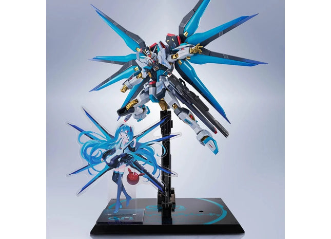 Gamers Guild AZ Bandai Metal Robot Spirits: Gundam 45th Ann. x Hatsune Miku [Side MS] - Strike Freedom Gundam Type (Hatsune Miku Ver.) (Pre-Order) AGD