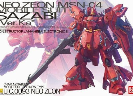 Gamers Guild AZ Bandai MG - 1/100 - Char's Counterattack, Sazabi (Ver. Ka) (Pre-Order) Southern Hobby