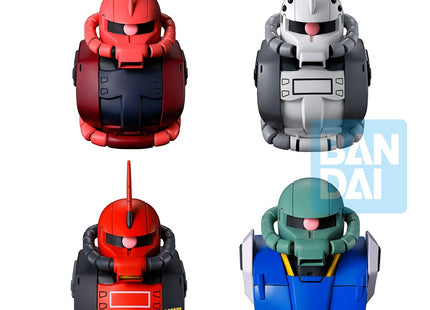 Gamers Guild AZ Bandai Mobile Suit Gundam: Bustisan Ichibansho Figure - Zaku Head Magnets (Universal Century Saga Interlude) Blind Box (Pre-Order) Southern Hobby