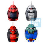 Gamers Guild AZ Bandai Mobile Suit Gundam: Bustisan Ichibansho Figure - Zaku Head Magnets (Universal Century Saga Interlude) Blind Box (Pre-Order) Southern Hobby