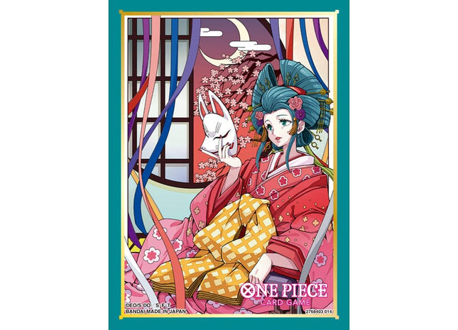 Gamers Guild AZ Bandai Namco ONE PIECE Card Game Official Card Sleeve Display Assortment 10 Kouzuki Hiyori GTS