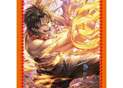 Gamers Guild AZ Bandai Namco ONE PIECE Card Game Official Card Sleeve Display Assortment 10 Portgas D. Ace GTS