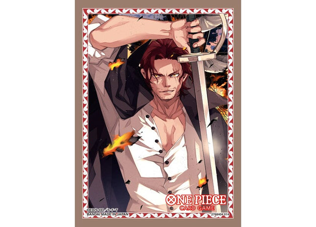 Gamers Guild AZ Bandai Namco ONE PIECE Card Game Official Card Sleeve Display Assortment 10 Shanks GTS