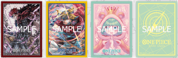 one piece card game display ONE PIECE Card Game Official Card Sleeve Display Assortment 9 – Gamers  Guild AZ