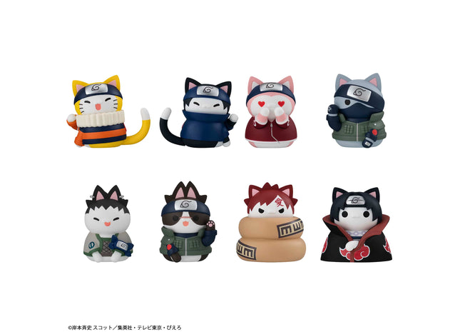 Gamers Guild AZ Bandai Naruto: Nyaruto! Megahouse Mega Cat Project: Cats of Konoha Village Reboot Blind Box Southern Hobby