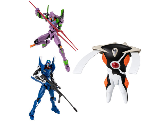 Gamers Guild AZ Bandai Neon Genesis Evangelion EVA-Frame-DX02 Neon Genesis Evangelion 3 Figure Set (Pre-Order) Southern Hobby
