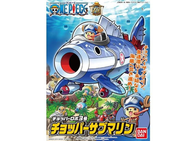 Gamers Guild AZ Bandai One Piece Chopper Robo Model Kit - (2246112) #003 Chopper Robo - Submarine (Pre-Order) AGD