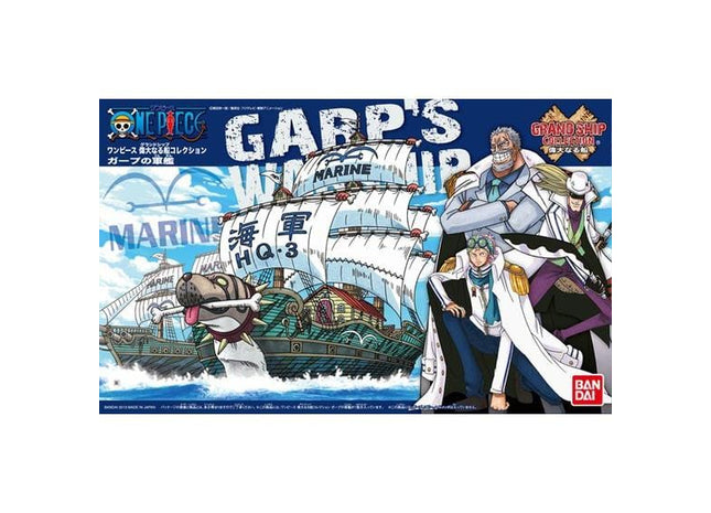 Gamers Guild AZ Bandai One Piece Grand Ship Collection Model Kit -(2215531) #008 Garp's Marine Ship (Pre-Order) AGD