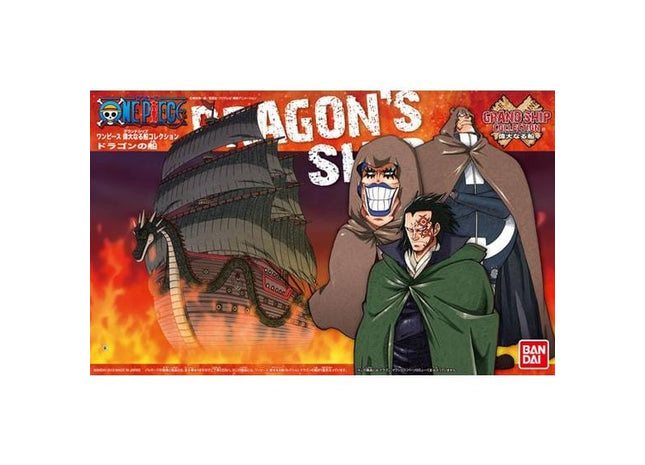 Gamers Guild AZ Bandai One Piece Grand Ship Collection Model Kit -(2221356) #009 Dragon's Ship (Pre-Order) AGD