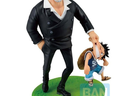 Gamers Guild AZ Bandai One Piece: Monkey D. Garp & Monkey D. Luffy (Road to Dawn) - Bandai Spirits Revible Movement Ichibansho Figure JBK International