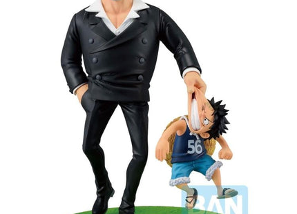 Gamers Guild AZ Bandai One Piece: Monkey D. Garp & Monkey D. Luffy (Road to Dawn) - Bandai Spirits Revible Movement Ichibansho Figure JBK International