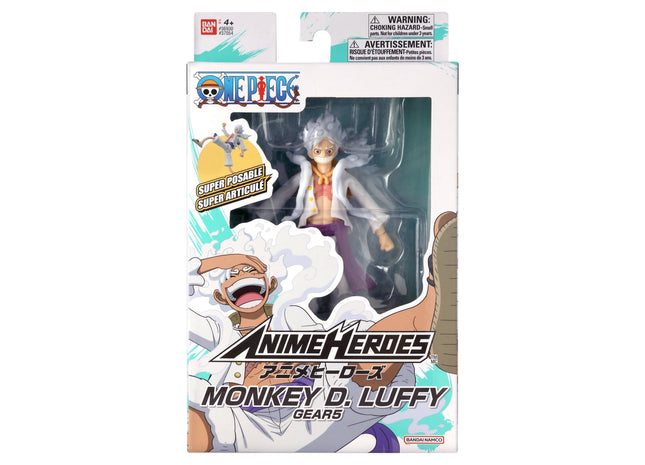 Gamers Guild AZ Bandai One Piece: Monkey D. Luffy Gear 5 - Anime Heroes Figure (Pre-Order) Southern Hobby